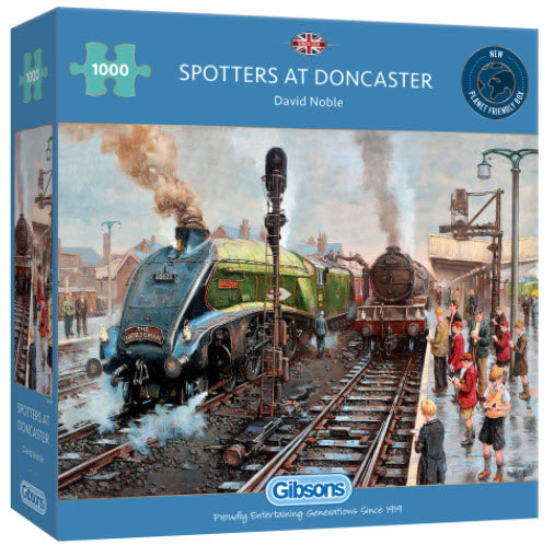 Spotters At Doncaster 1000 Piece Puzzle By Gibsons