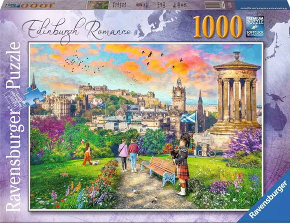 Edinburgh Romance 1000 Piece Puzzle by Ravensburger