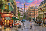 Road To The Eiffel Tower by Dominic Davison 1000 Piece Puzzle by Schmidt