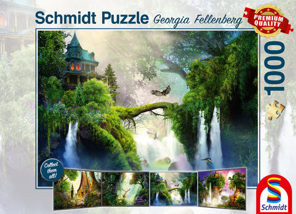 Enchanted Spring by Georgia Fellenberg 1000 Piece Puzzle by Schmidt