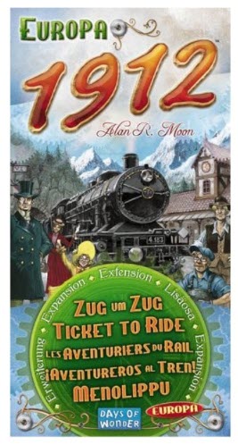 Ticket To Ride Europa 1912 Expansion