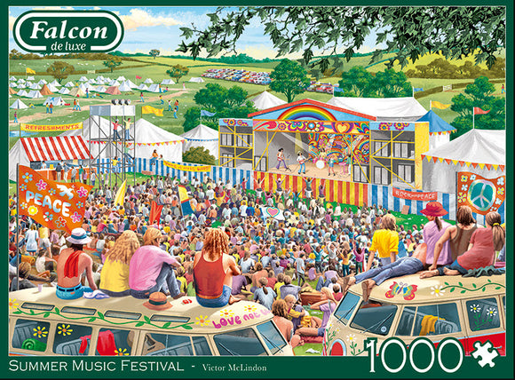 Summer Music Festival 1000 Piece Puzzle by Falcon