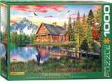 The Fishing Cabin by Dominic Davison 1000 Piece Puzzle by Eurographics