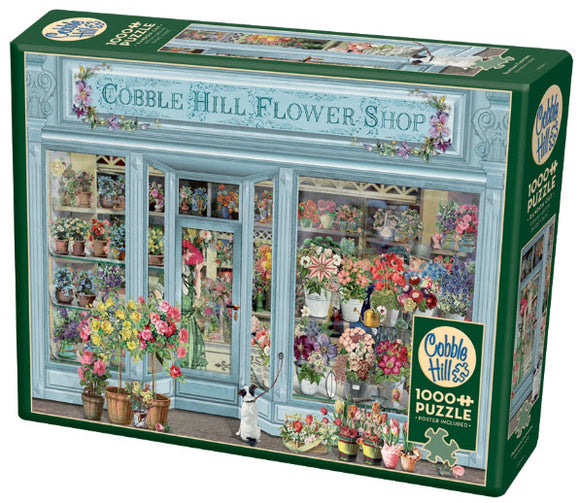 Parisian Flowers 1000 Piece Puzzle by Cobble Hill