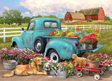 Flower Truck 1000 Piece Puzzle by Cobble Hill