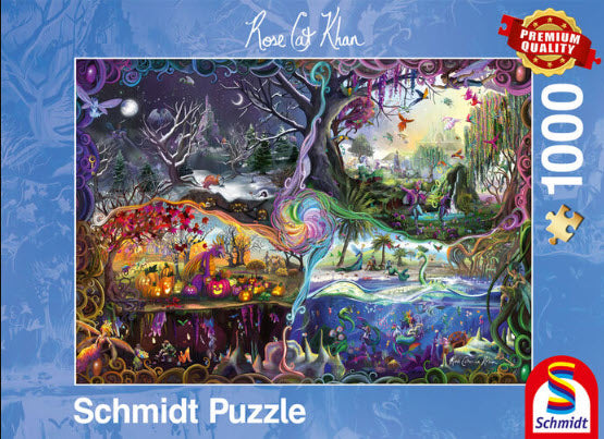*NEW* Portal of the Four Realms by Rose Cat Khan 1000 Piece Puzzle by Schmidt