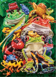 Frog Business 1000 Piece Puzzle by Cobble Hill