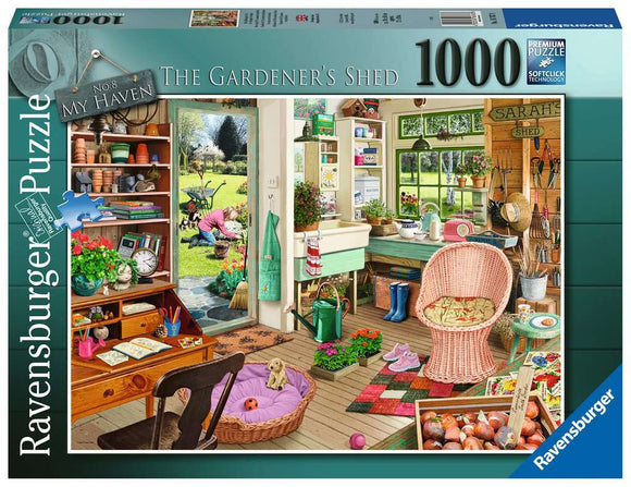 My Haven No.8 - The Gardener's Shed 1000 Piece Puzzle by Ravensburger