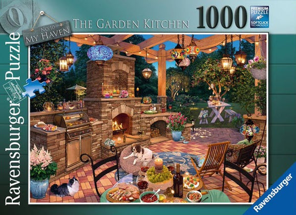 My Haven No.10 The Garden Kitchen 1000 Piece Puzzle by Ravensburger