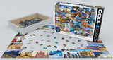 The Globetrotter Collection 1000 Piece Puzzle by Eurographics