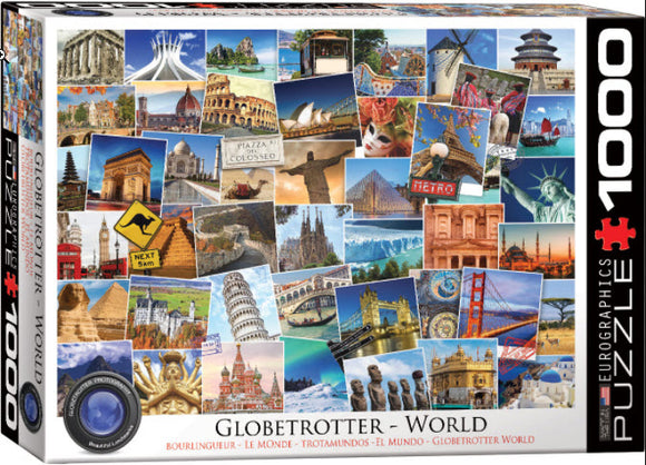 The Globetrotter Collection 1000 Piece Puzzle by Eurographics