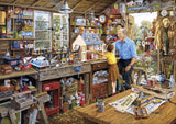 Grandad's Workshop 1000 Piece Puzzle By Gibsons