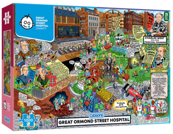 Great Ormond Street Hospital 1000 Piece Puzzle By Gibsons