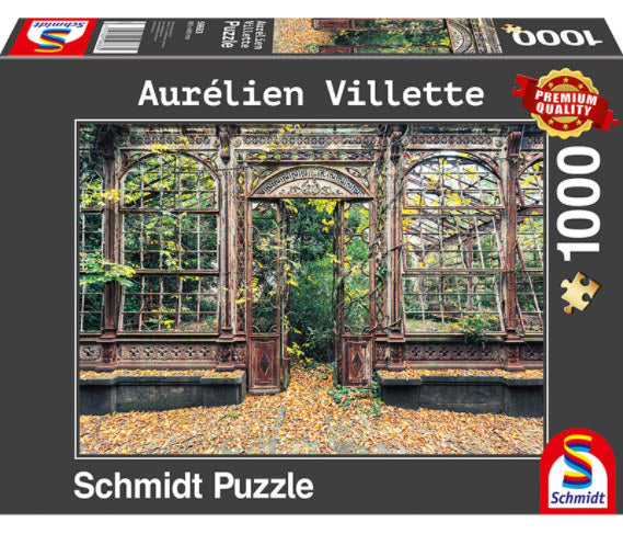 Aurelien Villette – Victorian Greenhouse 1000 Piece Puzzle by Schmidt