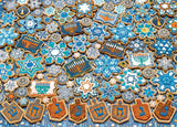 Hanukkah Cookies 1000 Piece Puzzle by Cobble Hill
