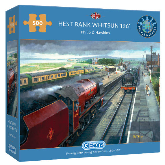 Hest Bank Whitsun 1961 500 Piece Puzzle by Gibsons