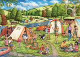 Camping and Caravaning 2X 500 Piece Puzzle Set by Falcon