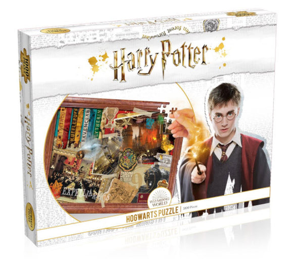 Harry Potter Hogwarts Collectors 1000 Piece Puzzle by Winning Moves