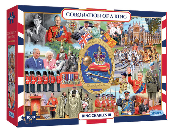 Coronation Of A King 1000 Piece Puzzle by Gibsons