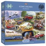 Iconic Engines 1000 Piece Puzzle By Gibsons