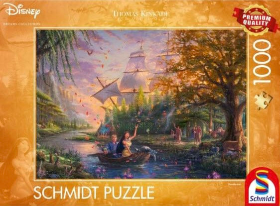 Thomas Kinkade – Disney: Pocahontas 1000 Puzzle Piece by Schmidt