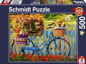 Sunday Picnic with Friends 500 Piece Puzzle by Schmidt