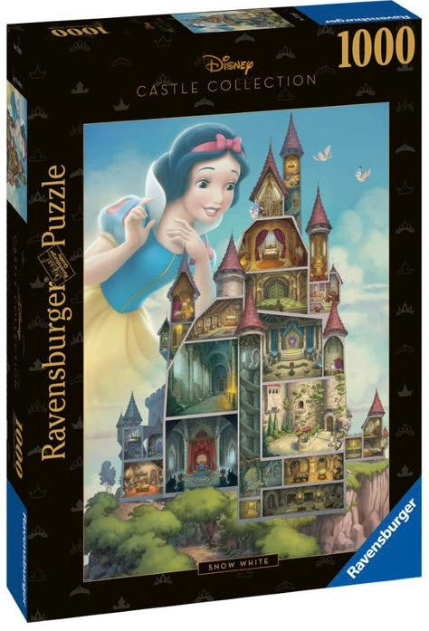 Disney Snow White Castle Disney Castle Series 1000 Puzzle by Ravensburger