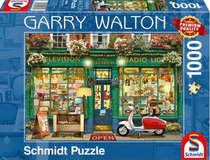 Garry Walton Electronics Store 1000 Piece Puzzle by Schmidt