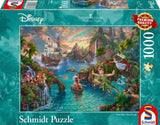Thomas Kinkade-Disney: Peter Pan’s Neverland 1000 Piece Puzzle by Schmidt