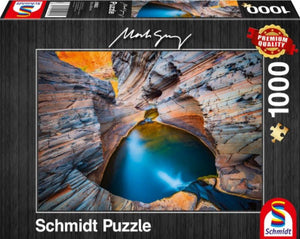 Mark Gray: Indigo 1000 Piece Puzzle by Schmidt