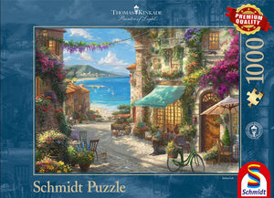 Thomas Kinkade: Italian Cafe 1000 Piece Puzzle by Schmidt