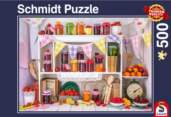 Jams and Marmalade 500 Piece Puzzle by Schmidt