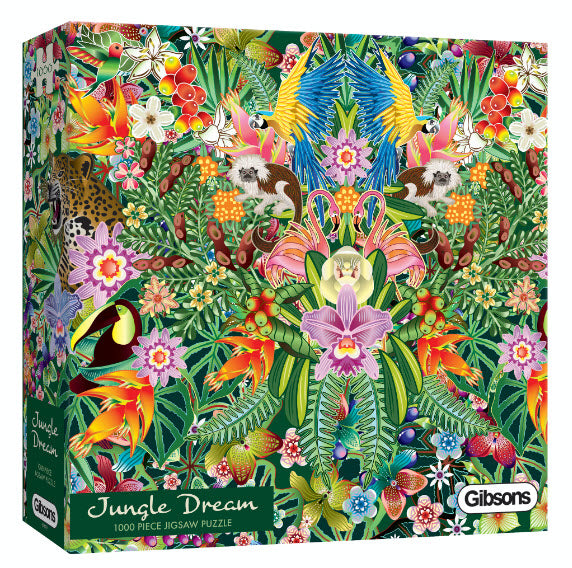 Jungle Dream 1000 Piece Puzzle by Gibsons