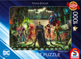 *NEW* Thomas Kinkade-DC Comics The Justice League 1000 Piece Puzzle by Schmidt