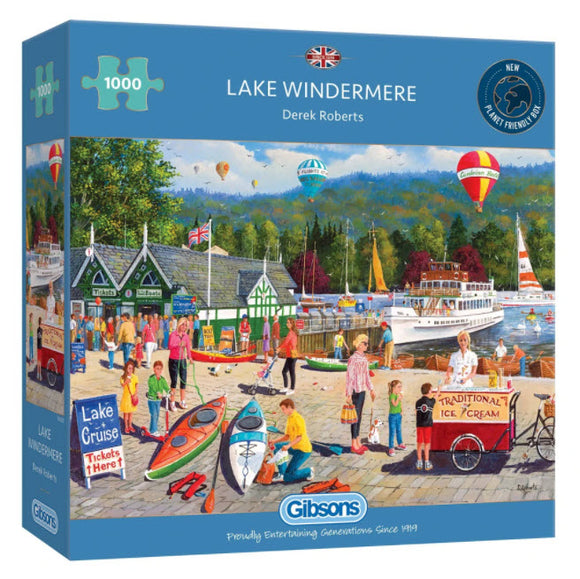 Lake Windermere 1000 Piece Puzzle By Gibsons