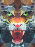 Polygon Lion 500 Piece Puzzle by Ravensburger