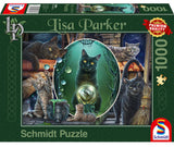 Lisa Parker Mystical Cats 1000 Piece Puzzle by Schmidt