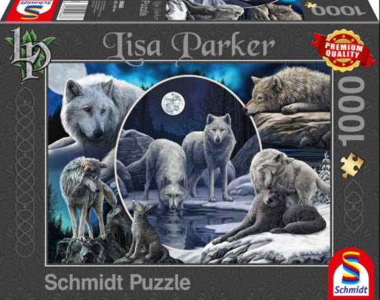 Lisa Parker Magnificent Wolves 1000 Piece Puzzle by Schmidt