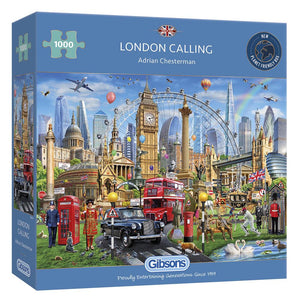 London Calling 1000 Piece Puzzle By Gibsons