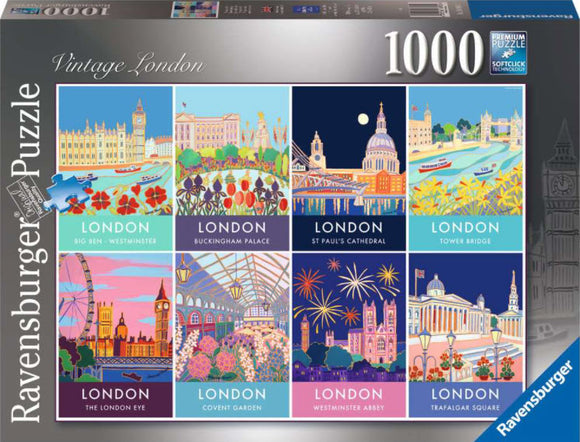 Vintage London 1000 Piece Puzzle by Ravensburger