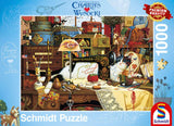 Charles Wysocki Maggie the Dressmaker 1000 Piece Puzzle by Schmidt