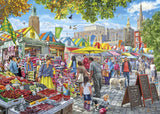 Market Day, Norwich by Steve Crisp 1000 Piece Puzzle By Gibsons