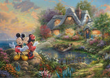 Thomas Kinkade – Disney: Mickey & Minnie Sweetheart Cove 1000 Piece Puzzle by Schmidt