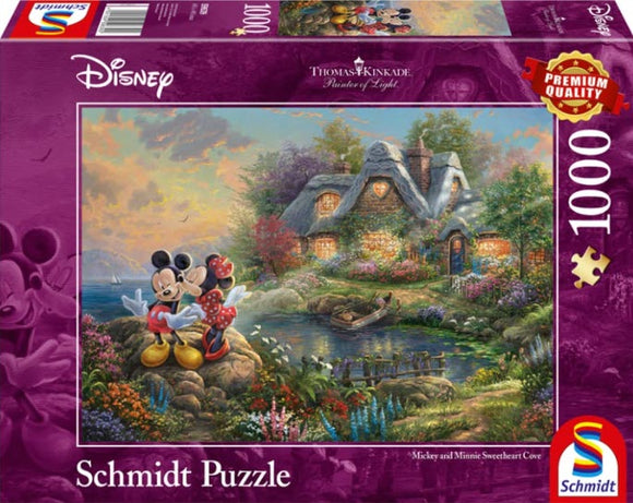 Schmidt Disney Puzzle Kinkade Snow White Dancing in The