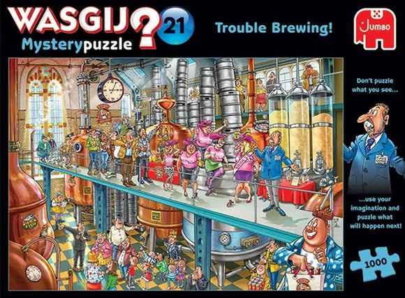 Wasgij Mystery 21 Trouble Brewing 1000 Piece Puzzle