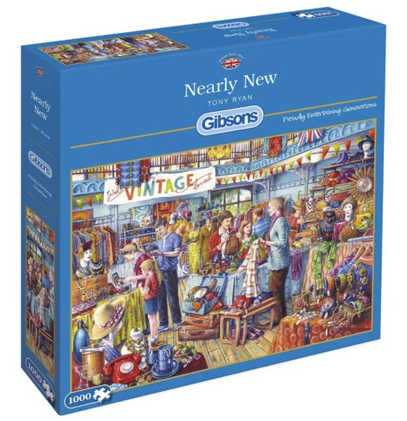Nearly New 1000 Piece Puzzle By Gibsons