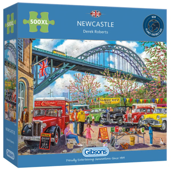 Newcastle 500 XL Piece Puzzle By Gibsons