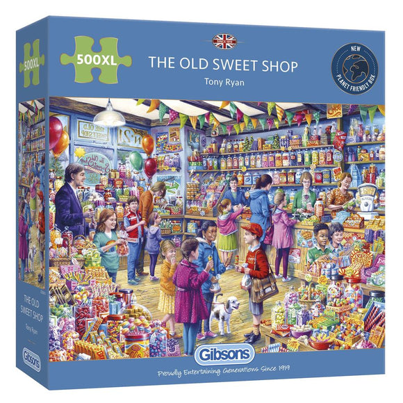 The Old Sweet Shop 500 XL Piece Puzzle By Gibsons