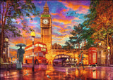 Sunset at Parliament Square by Dominic Davison 1000 Piece Puzzle by Ravensburger