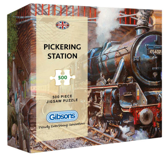 Pickering Station 500 Piece Puzzle By Gibsons